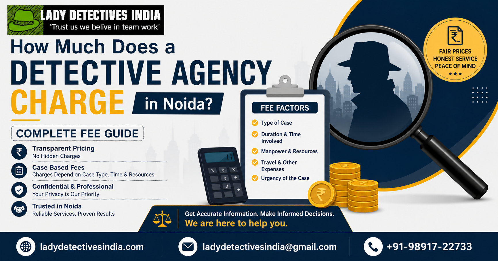 Detectives agency in Noida
