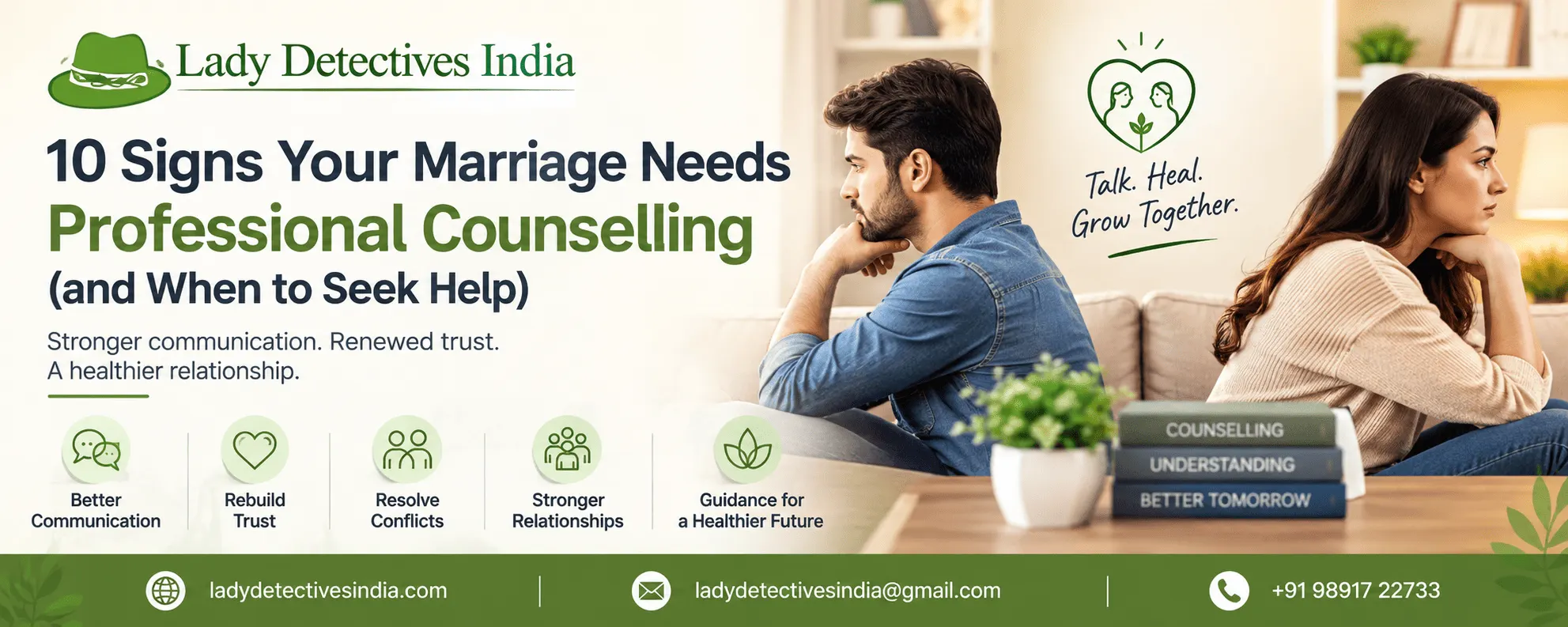 10 Signs Your Marriage May Benefit From Professional Counselling